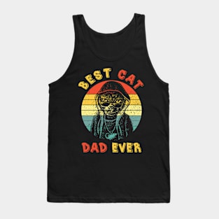 Best Cat Dad Ever Tank Top